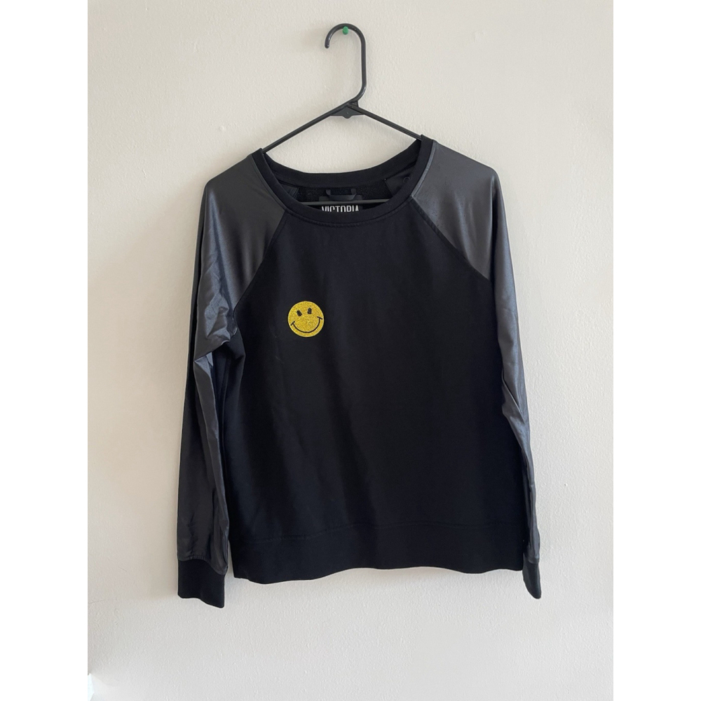Victoria Sport Women's Size XS Smiley Face Sweater